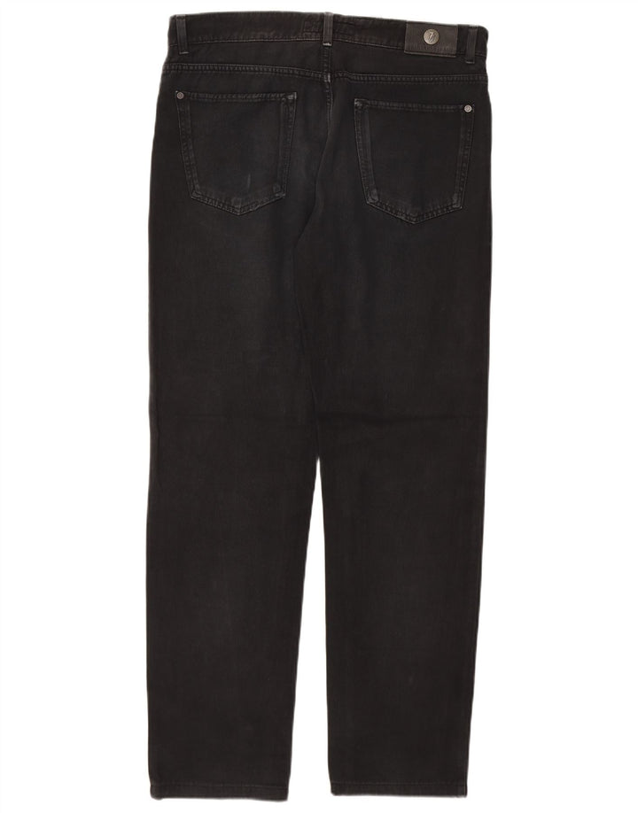 TRUSSARDI Mens Straight Jeans W34 L31  Grey