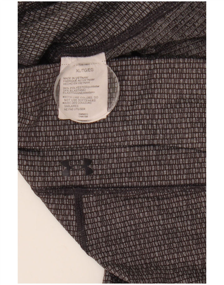 UNDER ARMOUR Ženske uske tajice UK 18 XL sive geometrijske