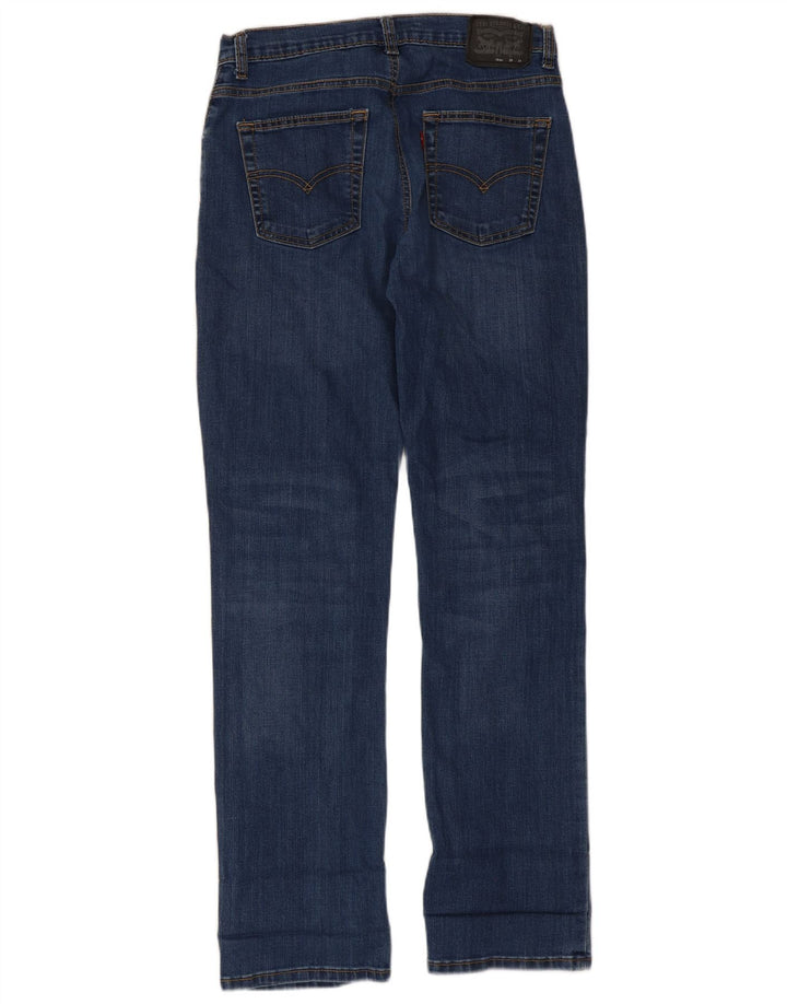 Levi's Womens 511 Slim Jeans W29 L31 Blue Cotton