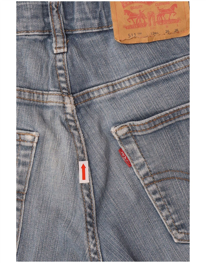 Levi's Boys 511 uske traperice 11-12 godina W26 L26 plave pamučne klasične