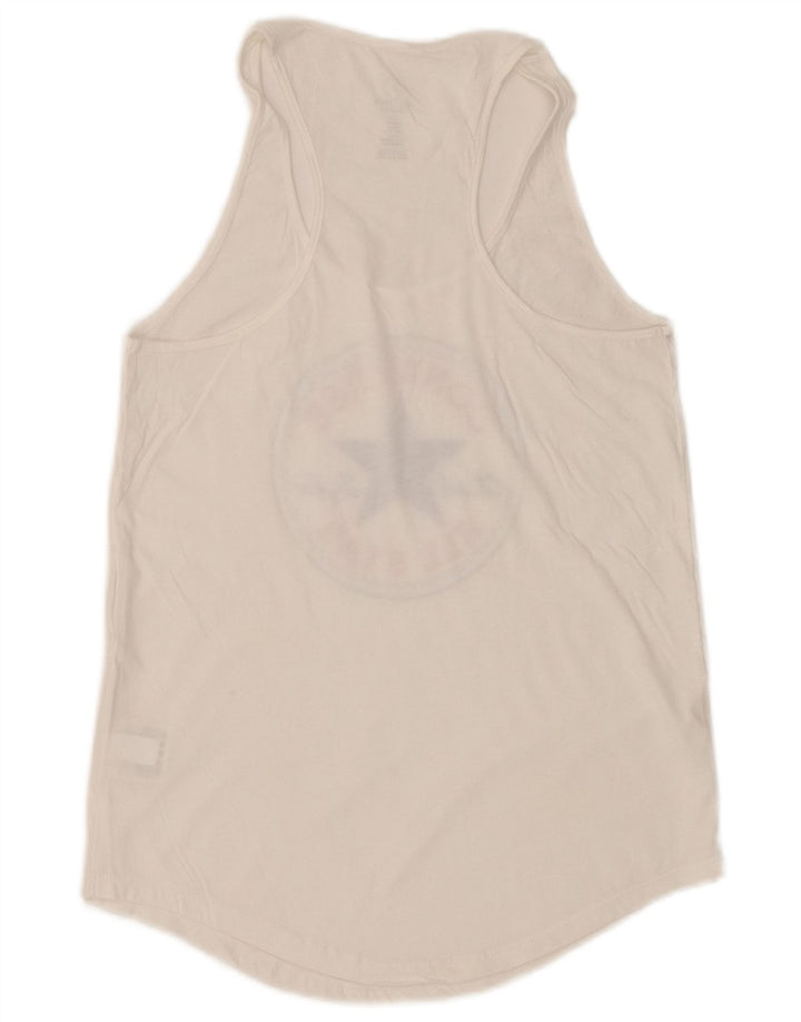 CONVERSE ženski gornji dio prsluka klasičnog kroja UK 6 XS, bijeli pamuk