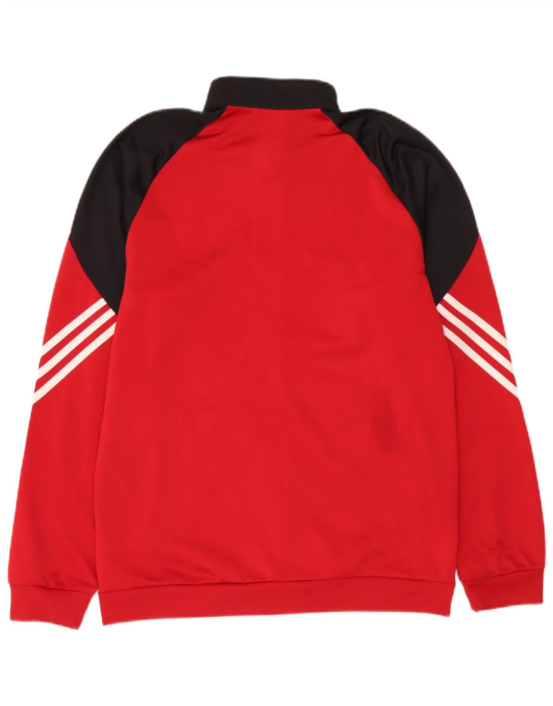 Adidas muška gornja jakna trenirke srednje crvene boje od poliestera