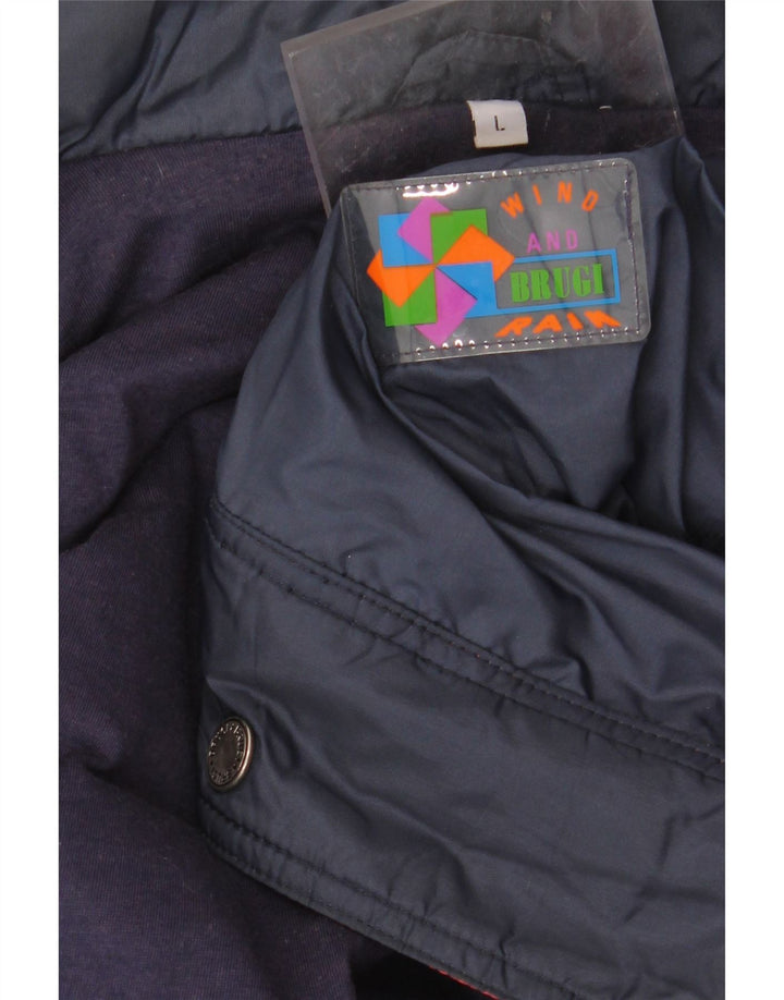 BRUGI muška vjetrovka jakna UK 40 velika tamnoplava boja