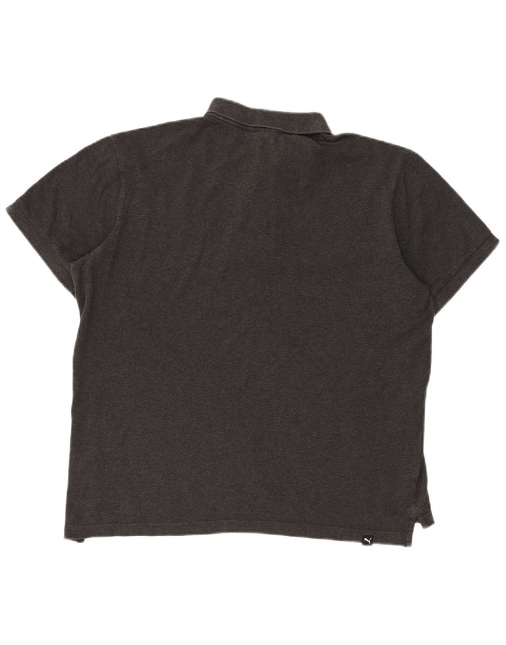 Puma muška polo majica Large Grey Cotton