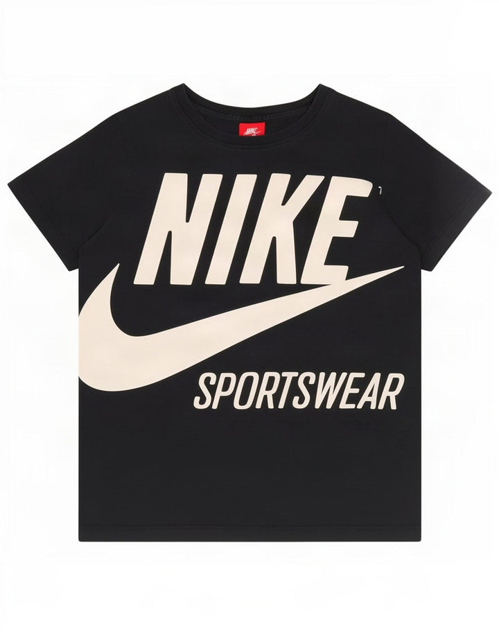 Ženska majica kratkih rukava Nike Graphic UK 14 srednje crna