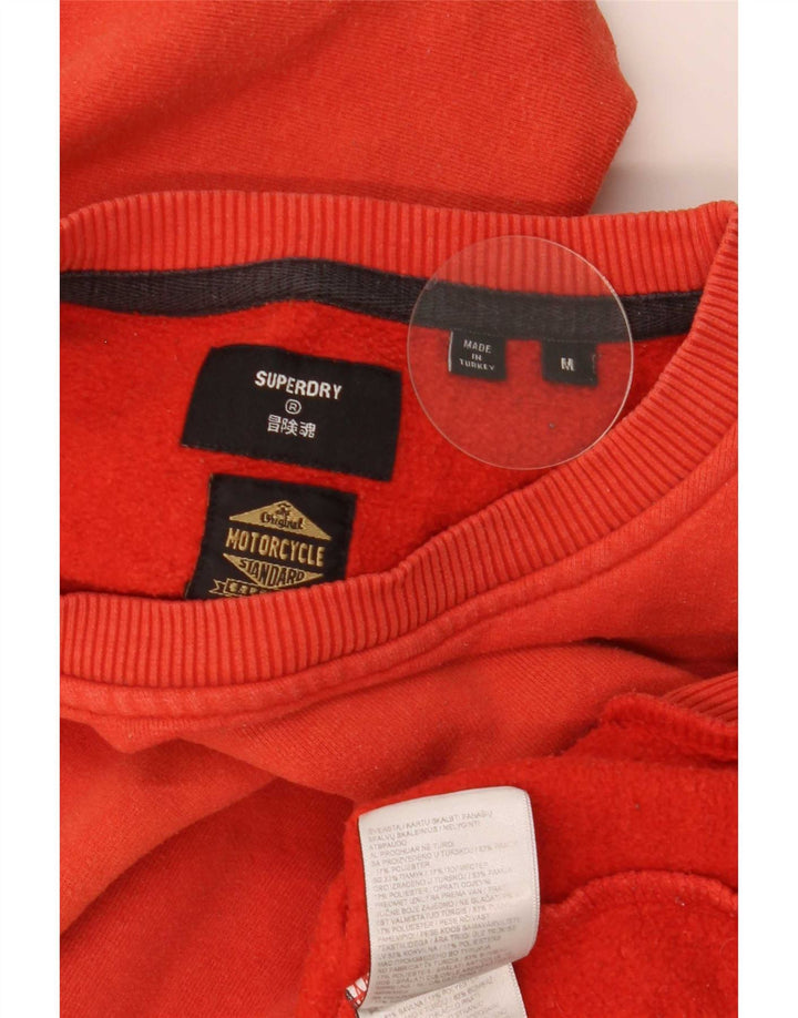Superdry muška trenirka s grafičkim motivima Srednje narančasti pamuk