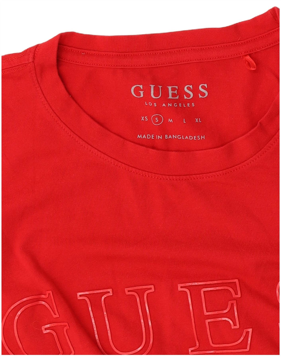 Guess Ženska grafička majica kratkih rukava UK 10 Small Red