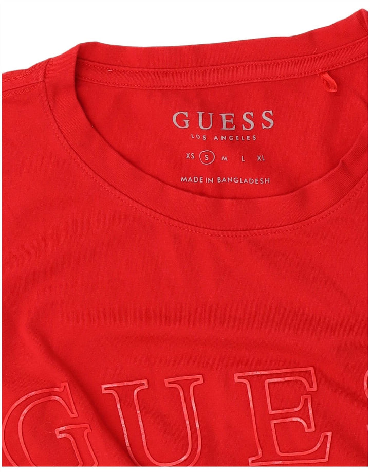 Guess Ženska grafička majica kratkih rukava UK 10 Small Red