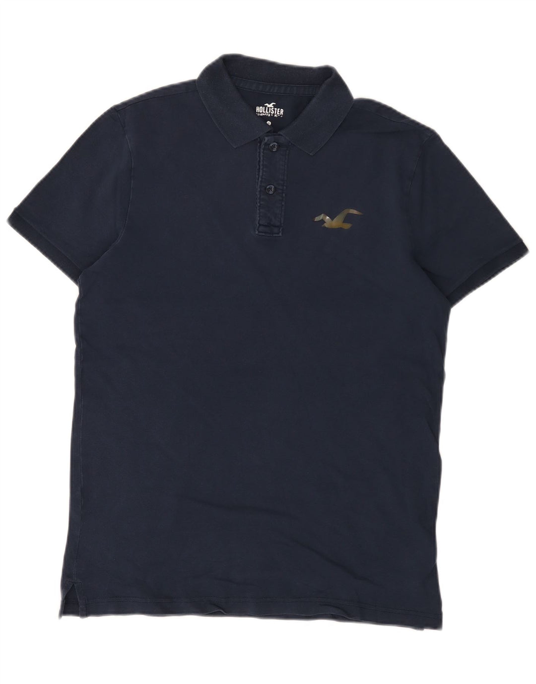 Hollister muška polo majica Srednje tamnoplavi pamuk
