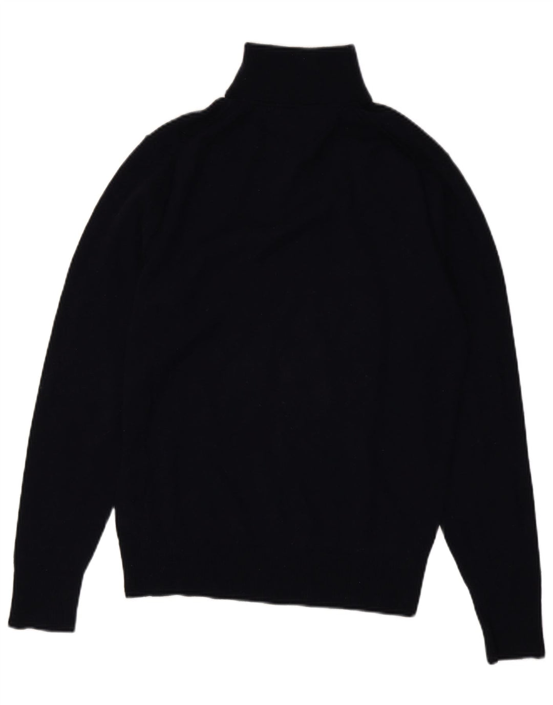 TOMMY HILFIGER Muški džemper s izrezom i velikim tamnoplavim džemperom od janjeće vune