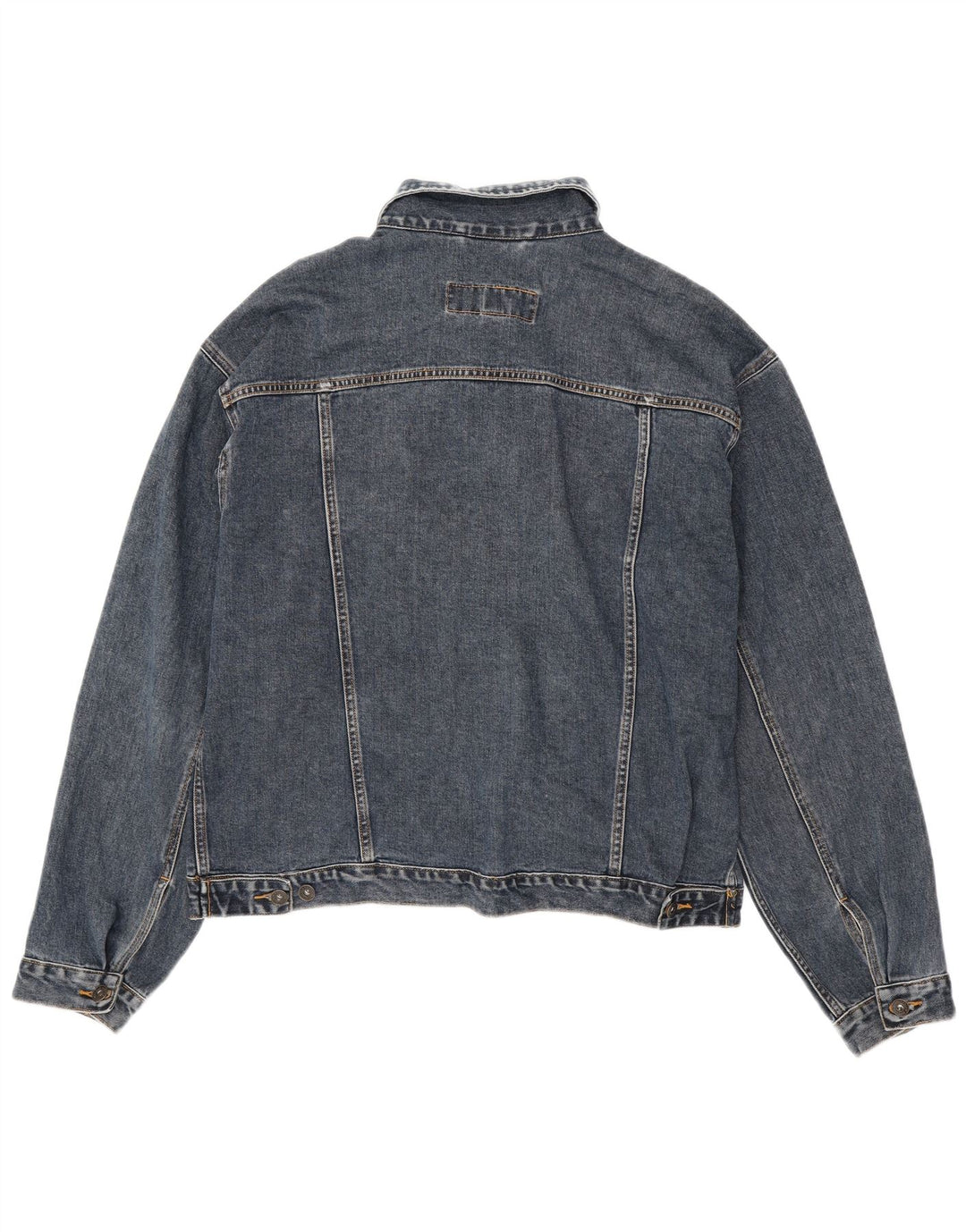 OLD NAVY muška traper jakna UK 40 Large tamnoplavi pamuk