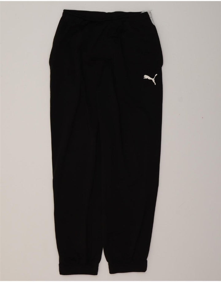 PUMA Mens Tracksuit Trousers Joggers Medium  Black Polyester