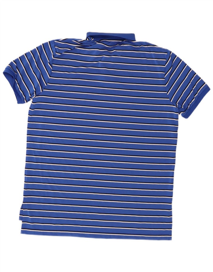 Polo Ralph Lauren muška košulja XL plavi prugasti poliester