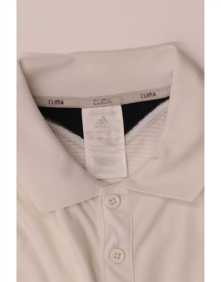 Adidas muška polo majica Clima 365 srednje bijele boje od poliestera