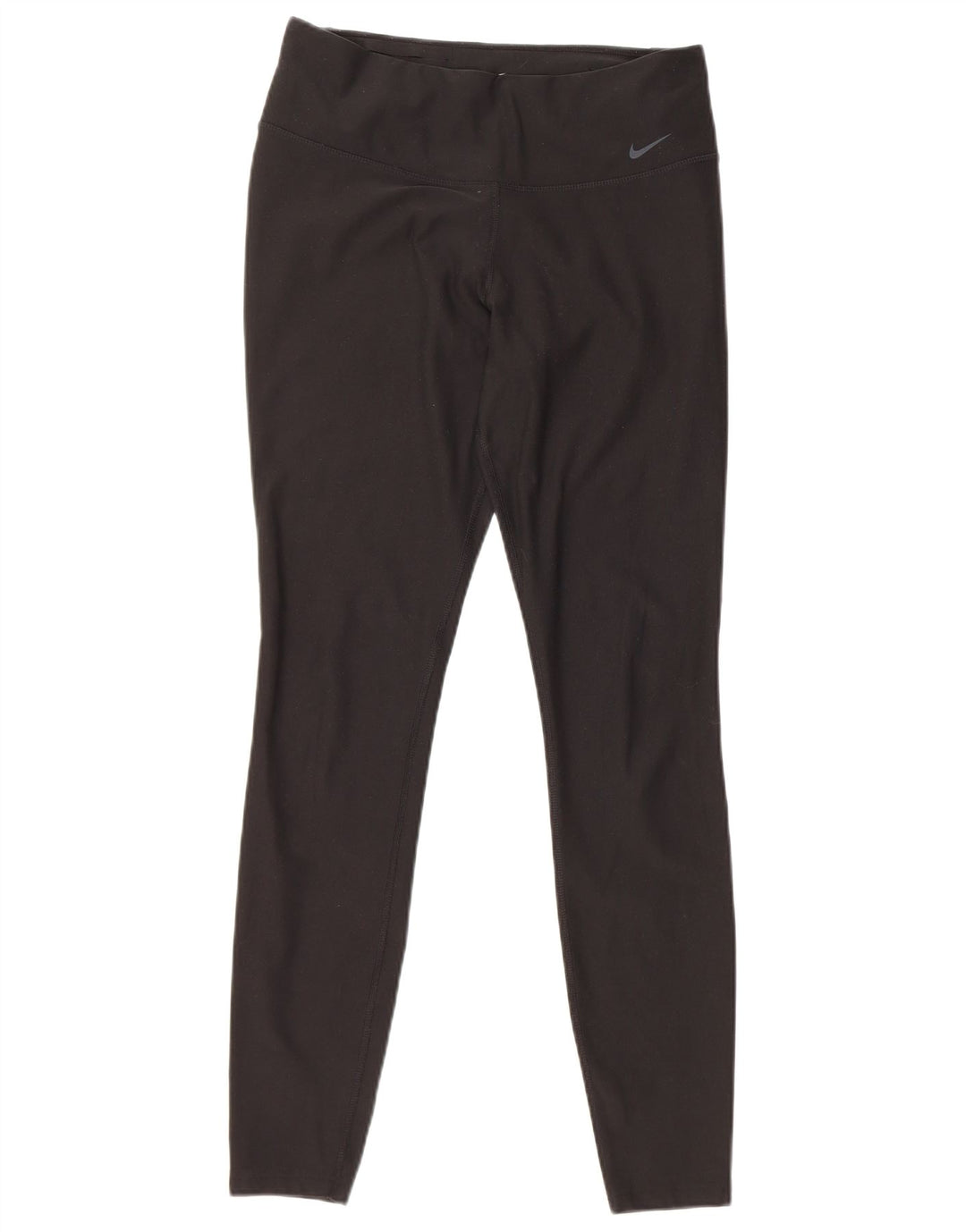 NIKE Ženske Dri Fit Leggings UK 14 Srednji crni poliester