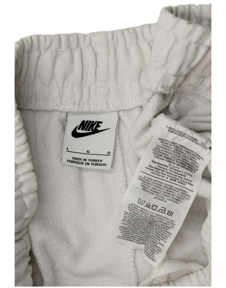 Nike Muška trenirka Hlače Joggers Large White Cotton