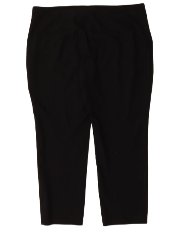 Zara ženske ravne chino hlače EU 42 Large W32 L26 crne