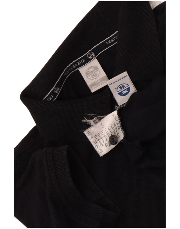 North Sails Ženska polo majica UK 12 Srednji crni pamuk