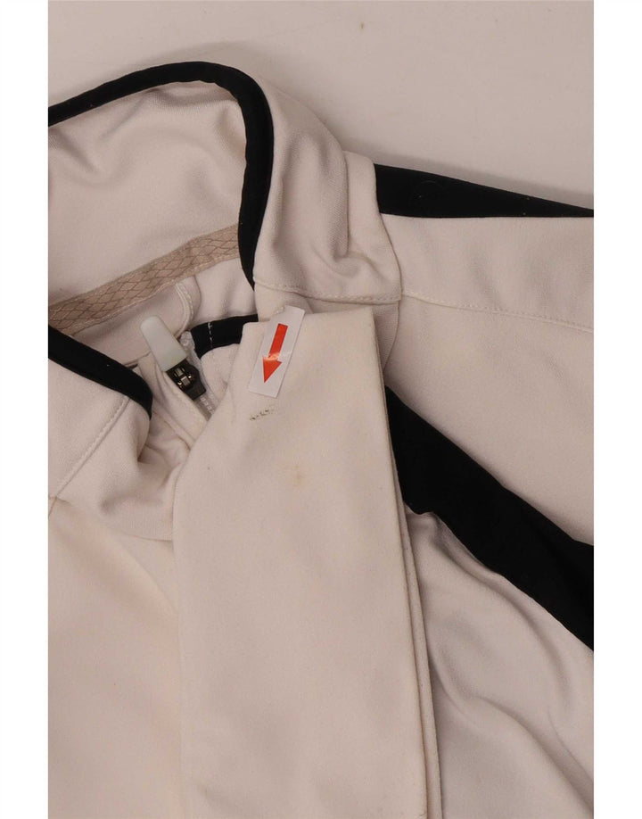 Nike Ženska gornja jakna Dri Fit Trenirka UK 12 Medium White Colourblock