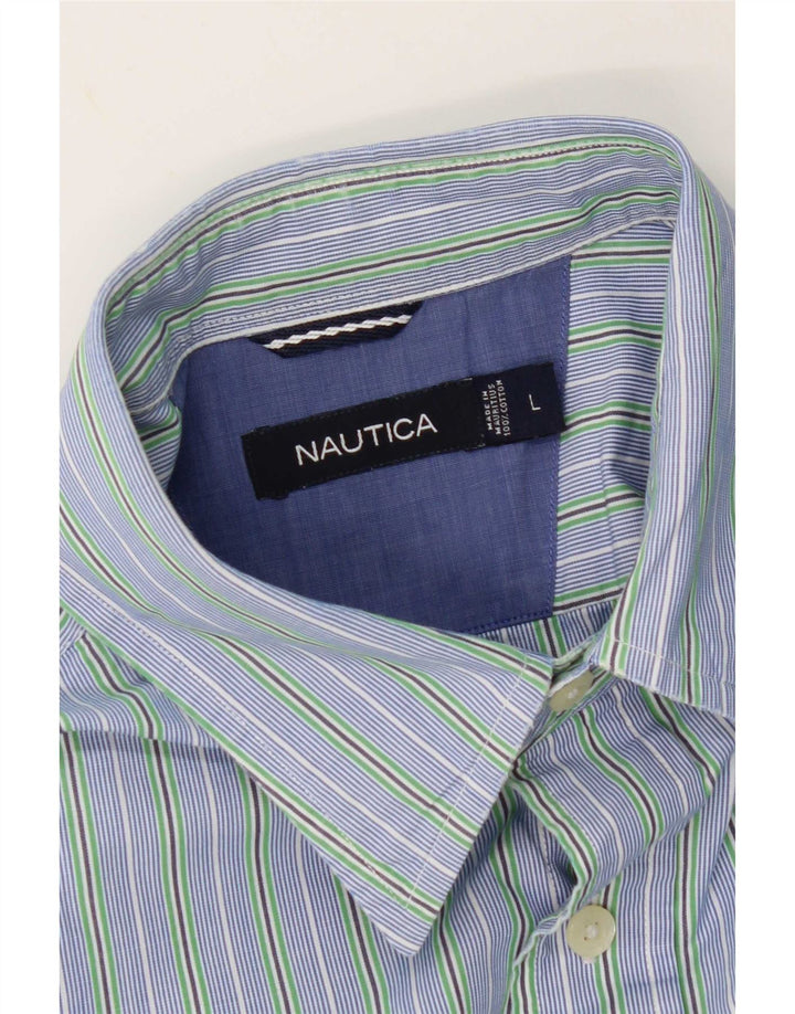 Nautica muška majica s velikim plavim prugama