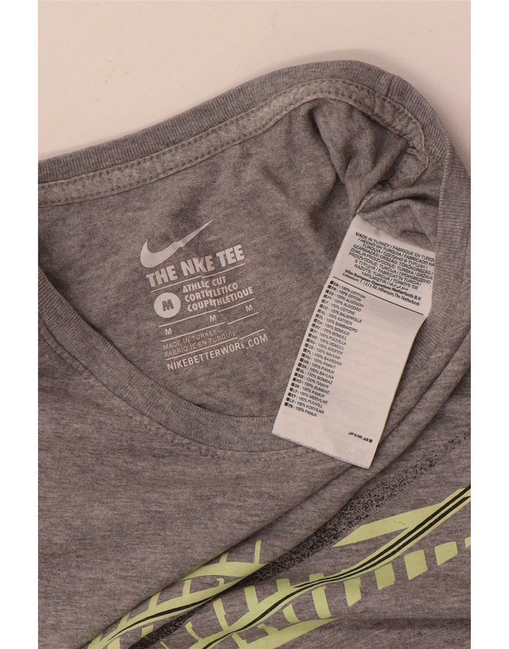 Nike muška majica kratkih rukava srednje sivi pamuk