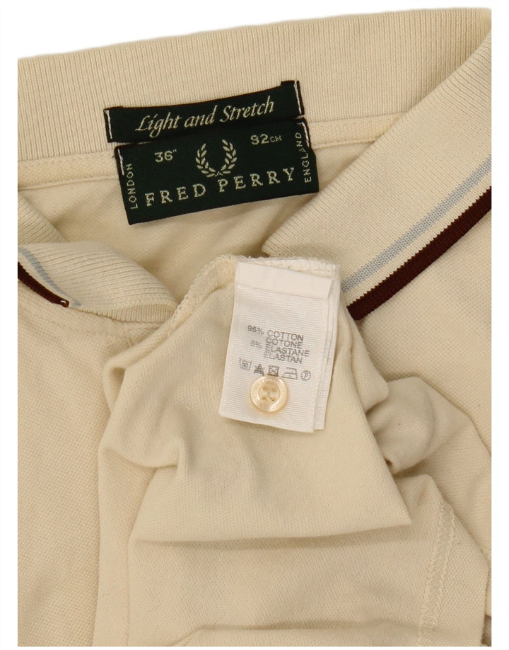 Fred Perry muška polo majica mala, bež pamuk