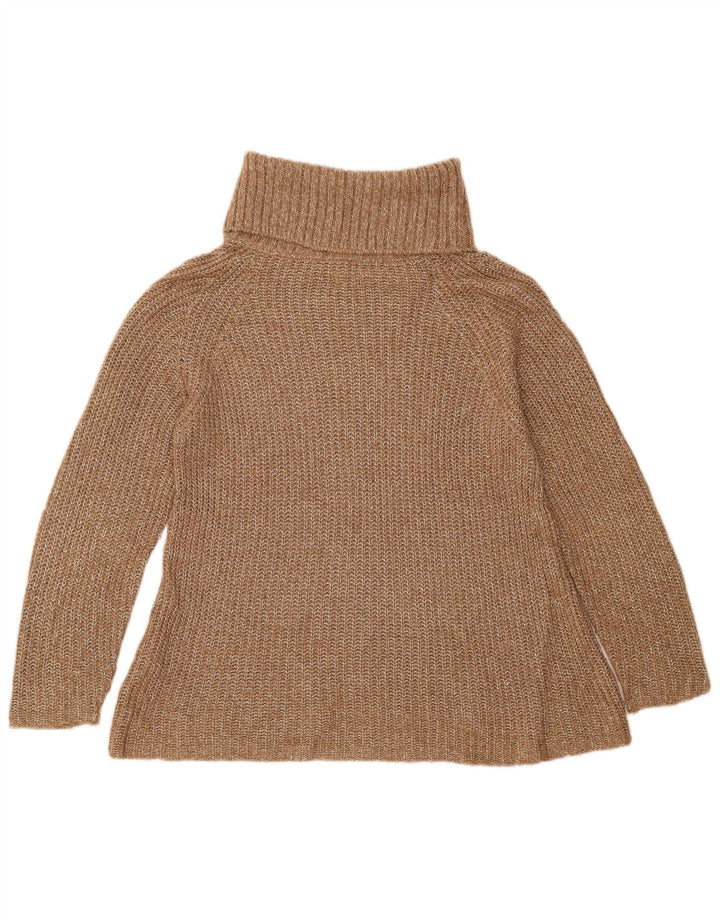 Massimo Dutti ženski pulover s rol izrezom UK 10 Small Beige Flected