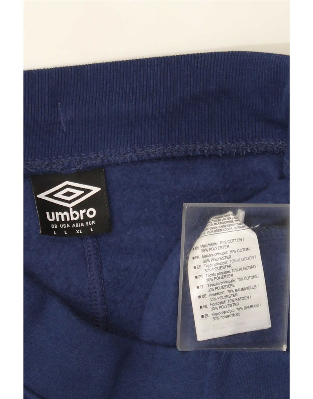 Umbro muške sportske kratke hlače Large tamnoplavi pamuk