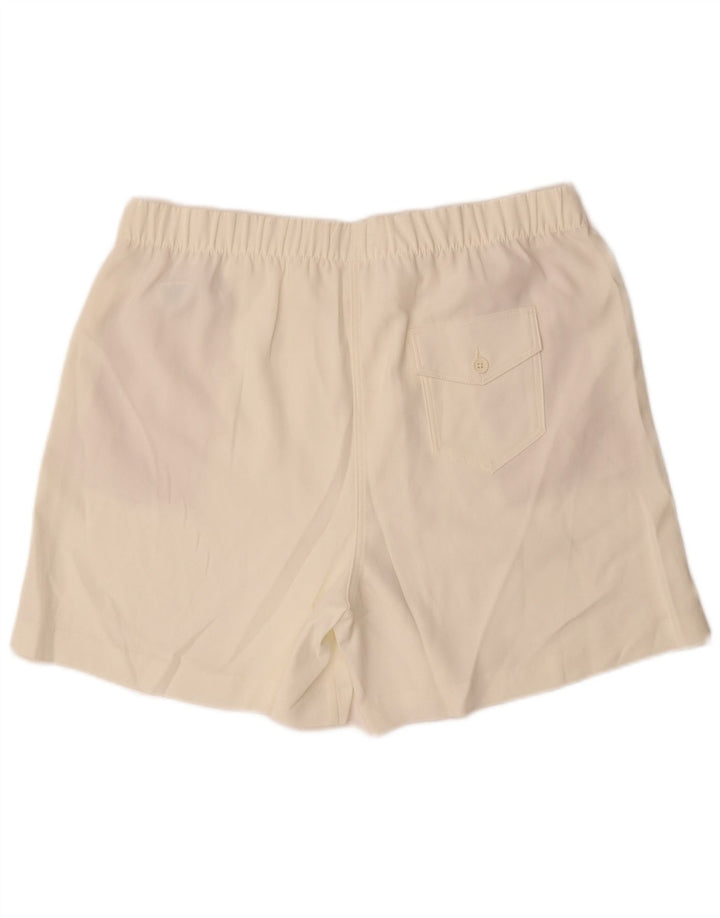 Marks & Spencer ženske chino kratke hlače UK 18 XL W38 prljavo bijeli poliester