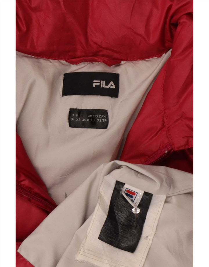 Fila ženska podstavljena jakna UK 8 mali ružičasti poliester