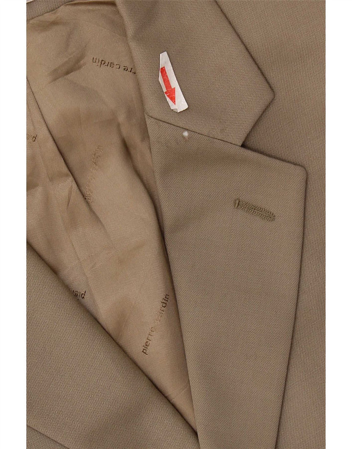 Pierre Cardin Ženska jakna sa 3 gumba UK 40 Large Beige Nova vuna