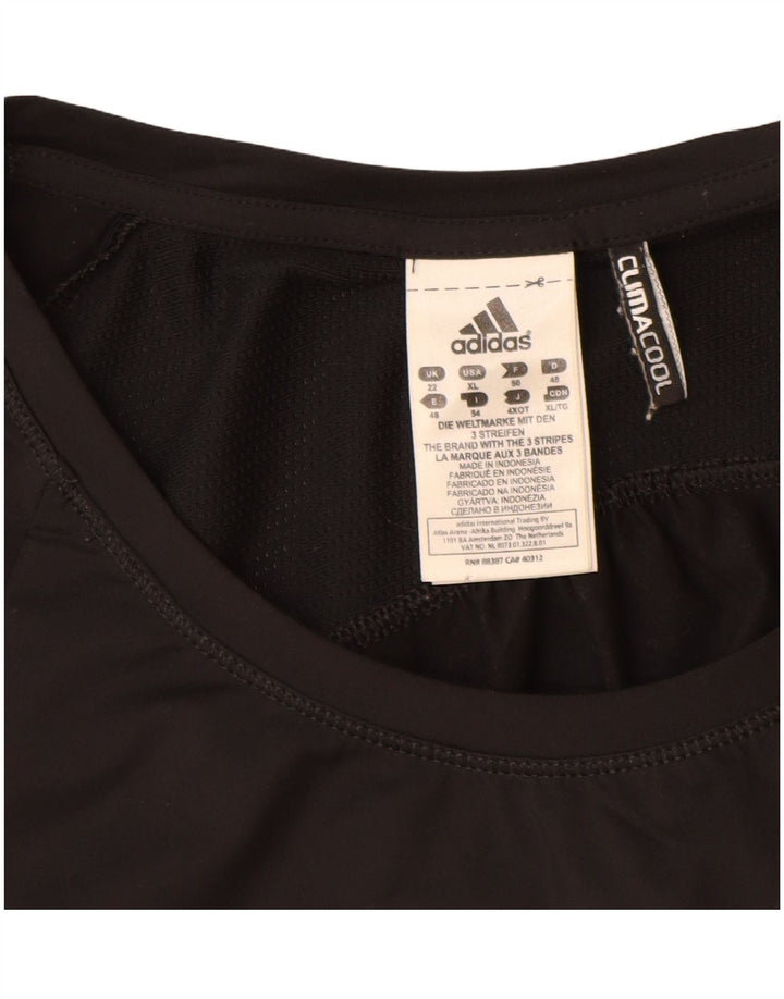 Adidas ženska majica kratkih rukava Climacool UK 22 XL crni poliester