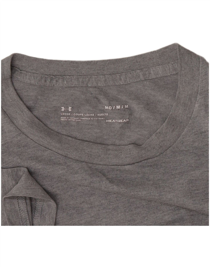 Under Armour muška majica Heat Gear Graphic T-Shirt Top srednje siva