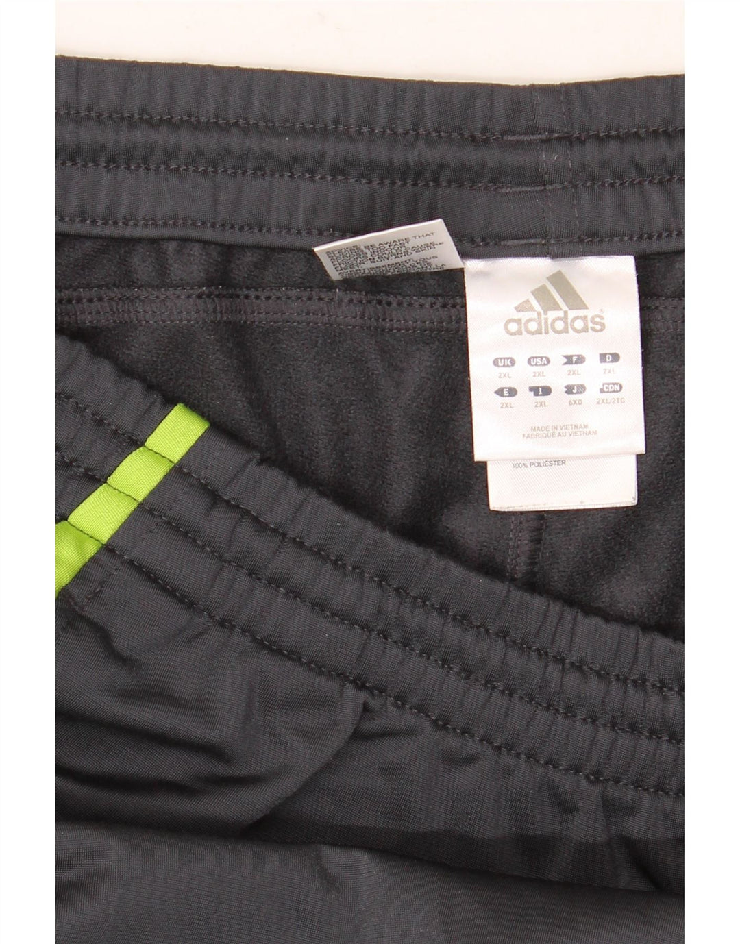 Adidas muške hlače za trenirku 2XL tamnoplave poliesterske boje