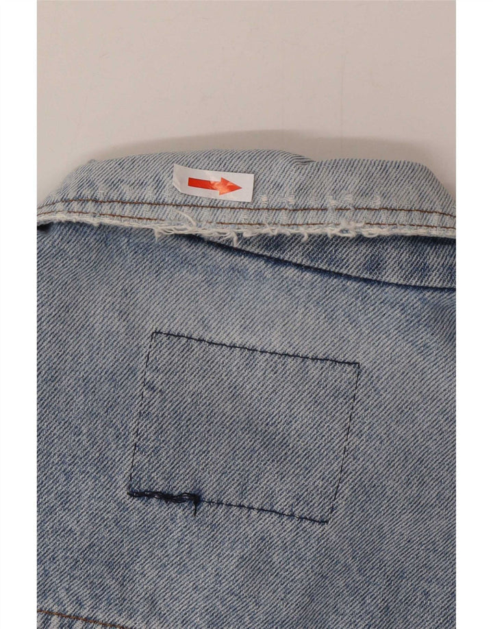 Casucci muška traper jakna UK 40 Large Blue Cotton