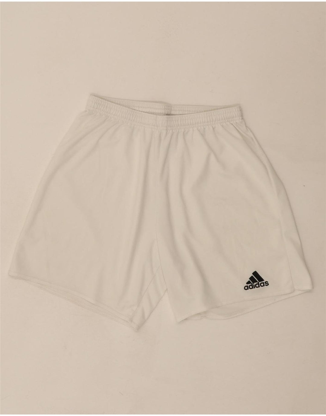 ADIDAS Boys Climalite Sport Shorts 9-10 Years Medium White Polyester Vintage Adidas and Second-Hand Adidas from Messina Hembry 