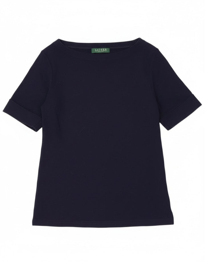 Ralph Lauren Top ženska bluza UK 10 Small tamnoplava