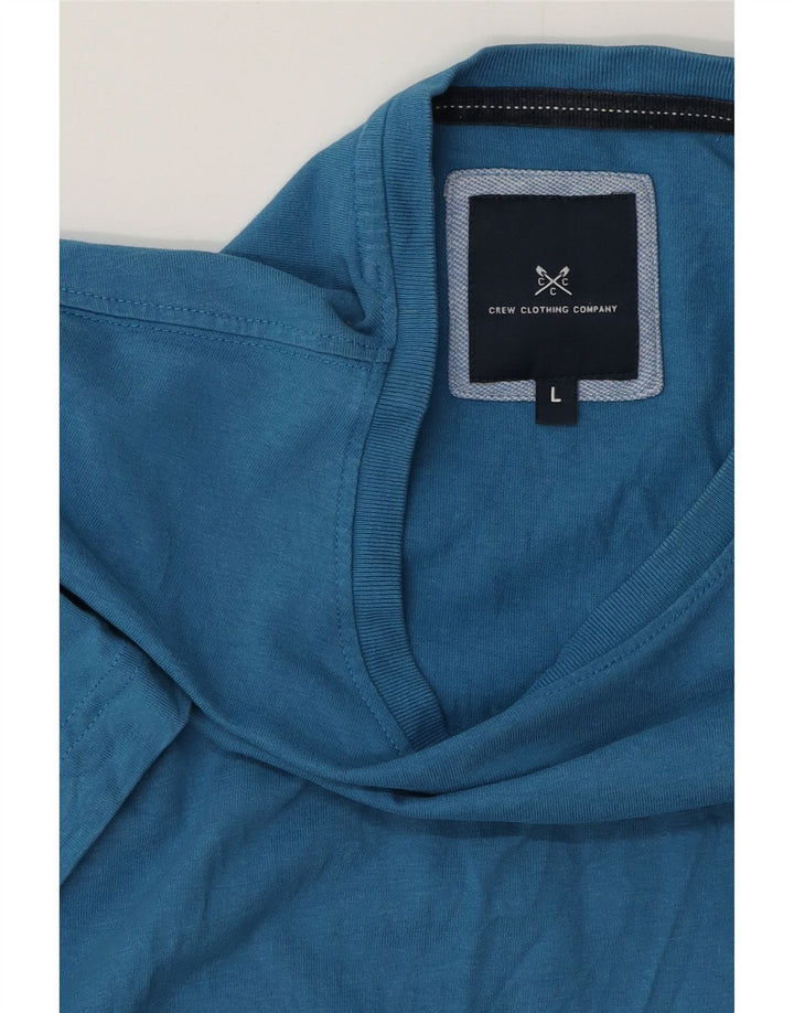 CREW ODJEĆA Muška majica kratkih rukava Veliki plavi pamuk