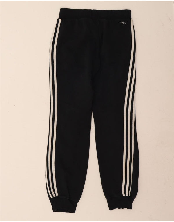 Adidas Ženske Climalite Trenirke Hlače Joggers UK 4/6 XS crni pamuk