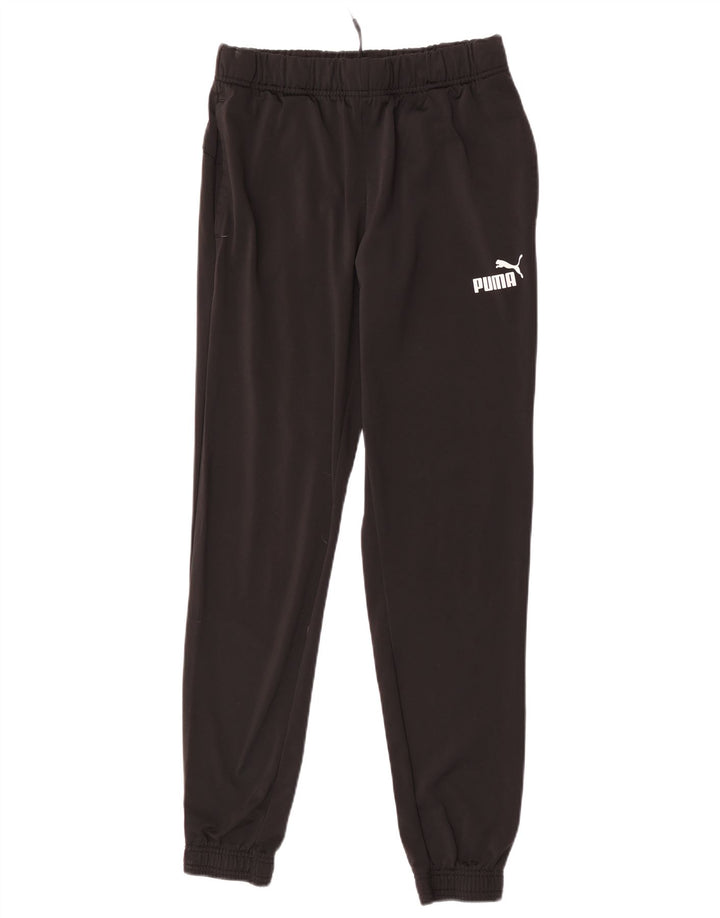 PUMA Ženska trenirka Hlače Joggers UK 12 Srednji crni poliester