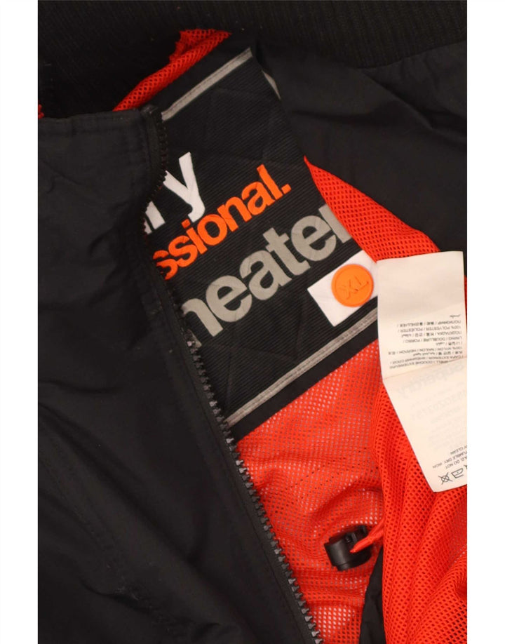 Superdry ženska jakna vjetrovka UK 18 XL crni najlon
