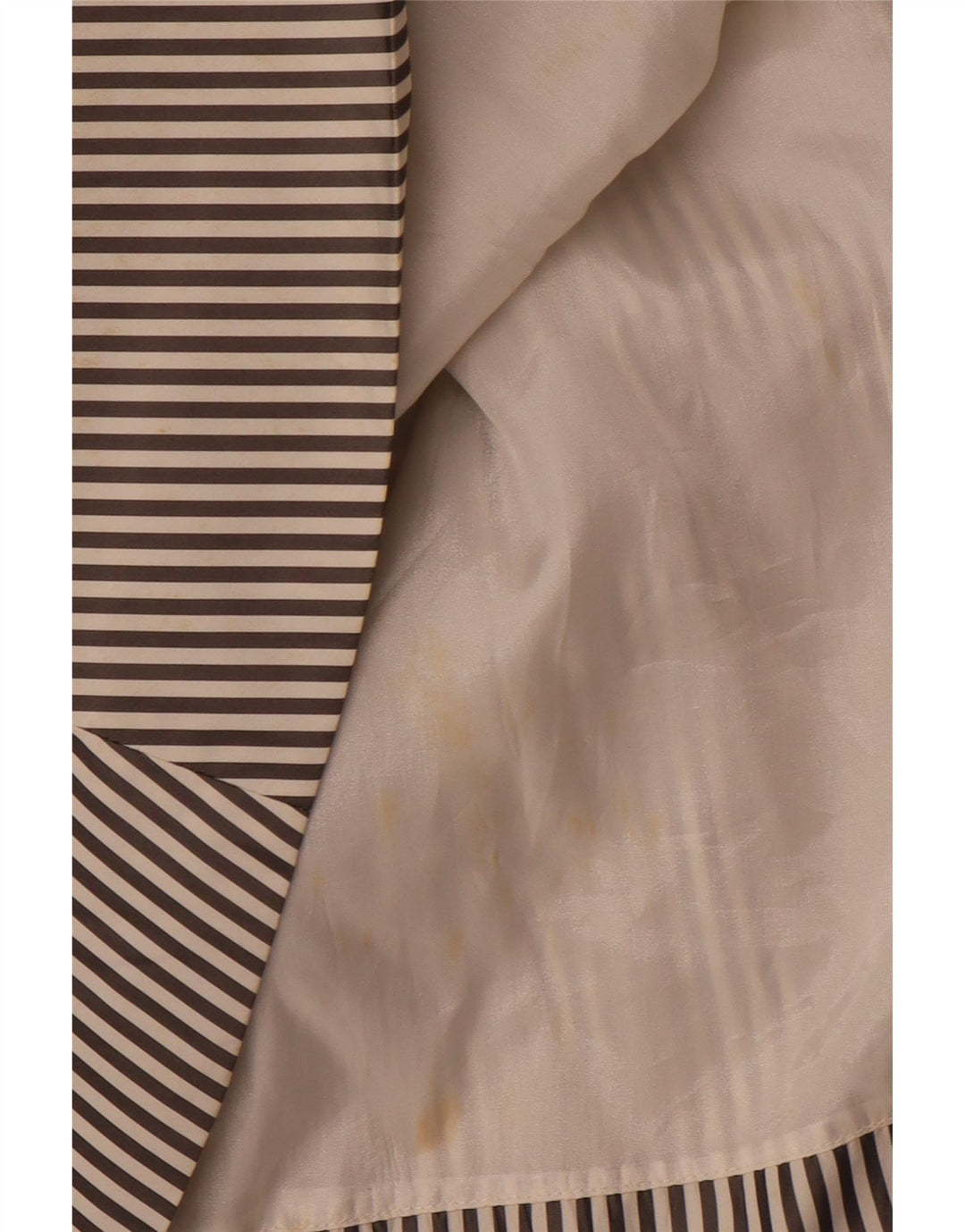 KAREN MILLEN Ženska asimetrična haljina A-kroja UK 12 srednje crna na pruge