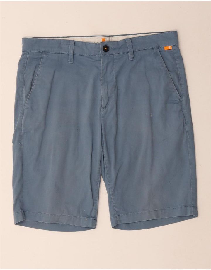 Timberland muške chino kratke hlače W32 srednje plavi pamuk