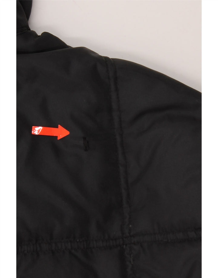 Fila muška podstavljena jakna s kapuljačom IT 54 2XL crni poliamid