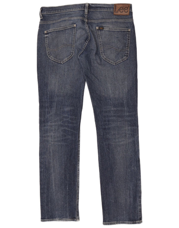 Lee Mens Powell Slim Jeans W34 L34 Plavi pamuk