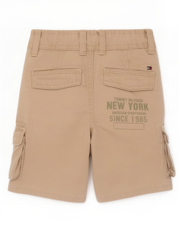 Tommy Hilfiger Baby Boys Graphic Cargo kratke hlače 3-6 mjeseci W18 bež pamuk