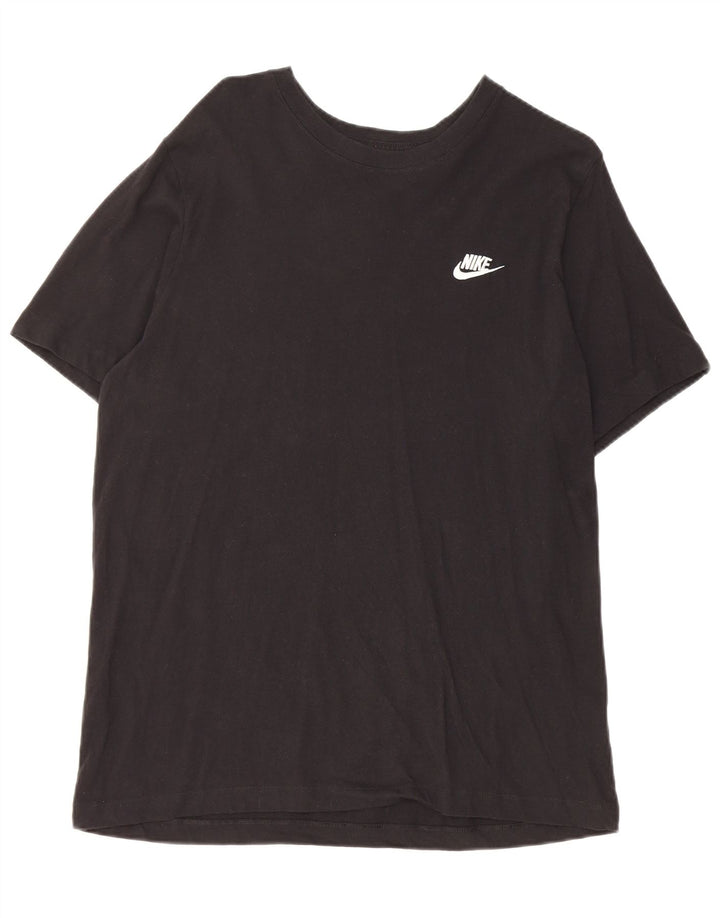 Nike Muška majica kratkih rukava Velika crna pamučna majica