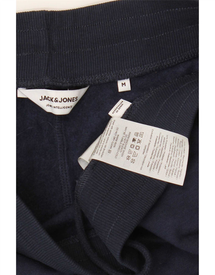 Jack & Jones, muške trenirke s grafičkim motivima, srednje tamnoplave hlače
