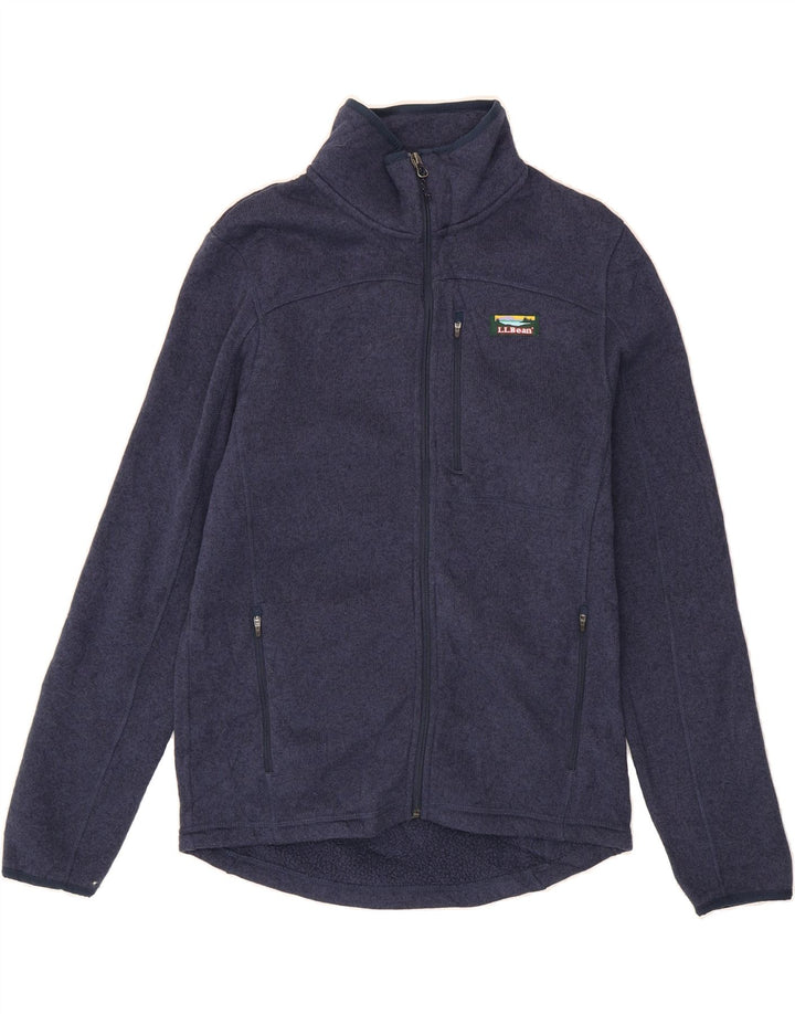 L.L.BEAN Mens Slightly Fitted Tracksuit Top Jacket Small Navy Blue Vintage L.L.Bean and Second-Hand L.L.Bean from Messina Hembry 