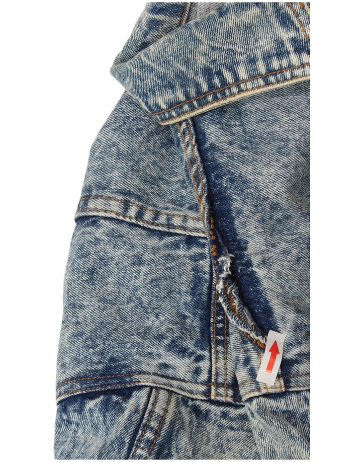 VINTAGE muška traper jakna UK 42 XL plava